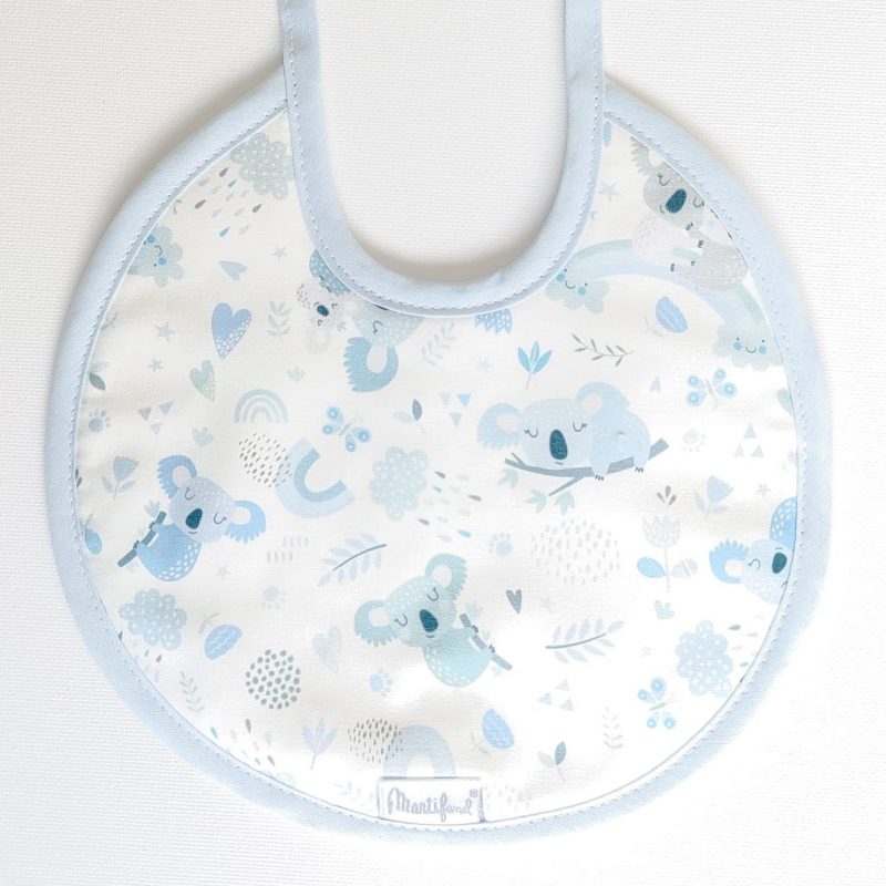 Babero "Koala" Azul