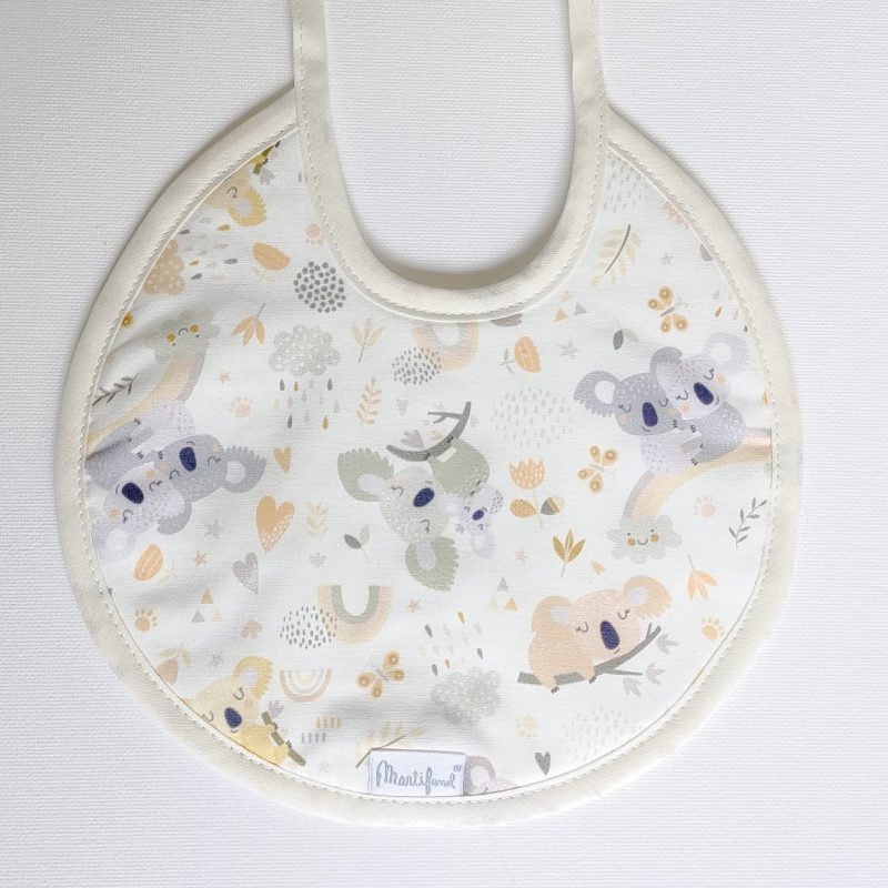 Babero "Koala" Beige