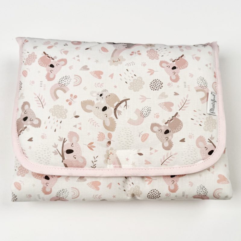 Cambiador bebé "Koala" Rosa