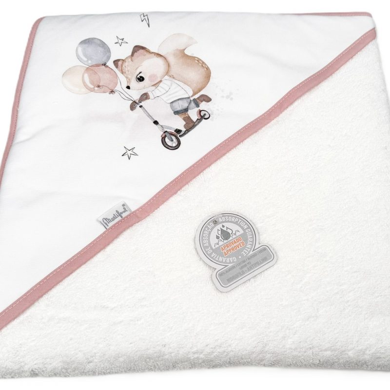 Capa de baño 1 metro "Zorrito" Digital Maquillaje