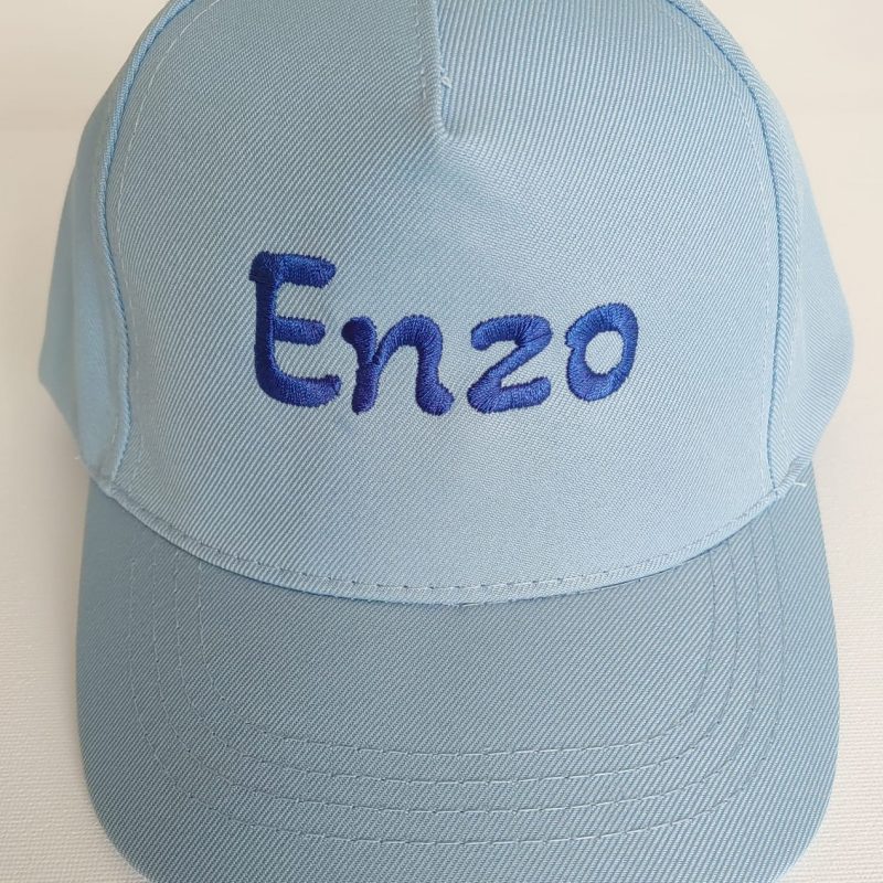 Gorra infantil Kid Recy Five, Color Azul. Bordado Azul