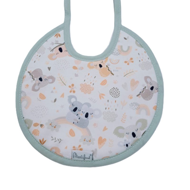 Babero "Koala" Verde