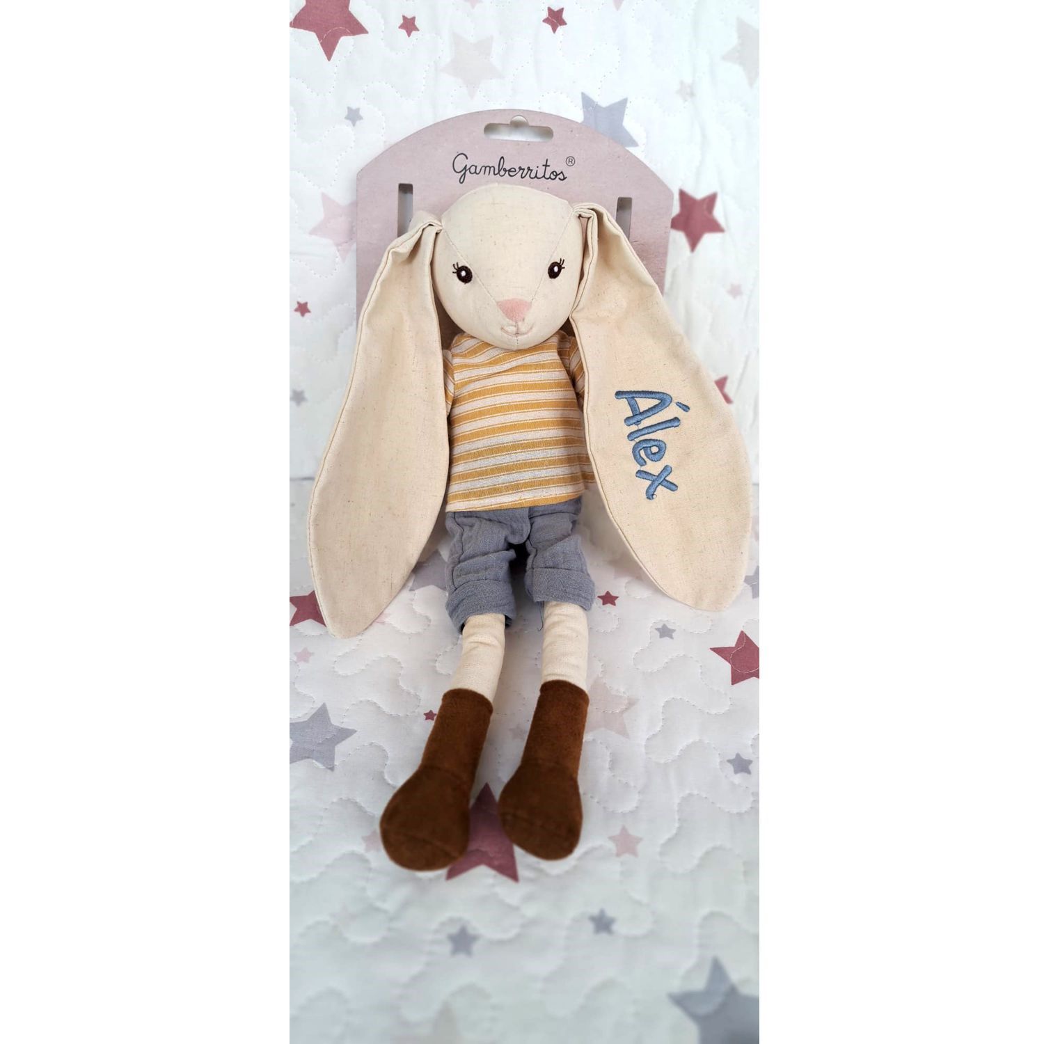 Bordados MITASI - Peluche Conejo Azul