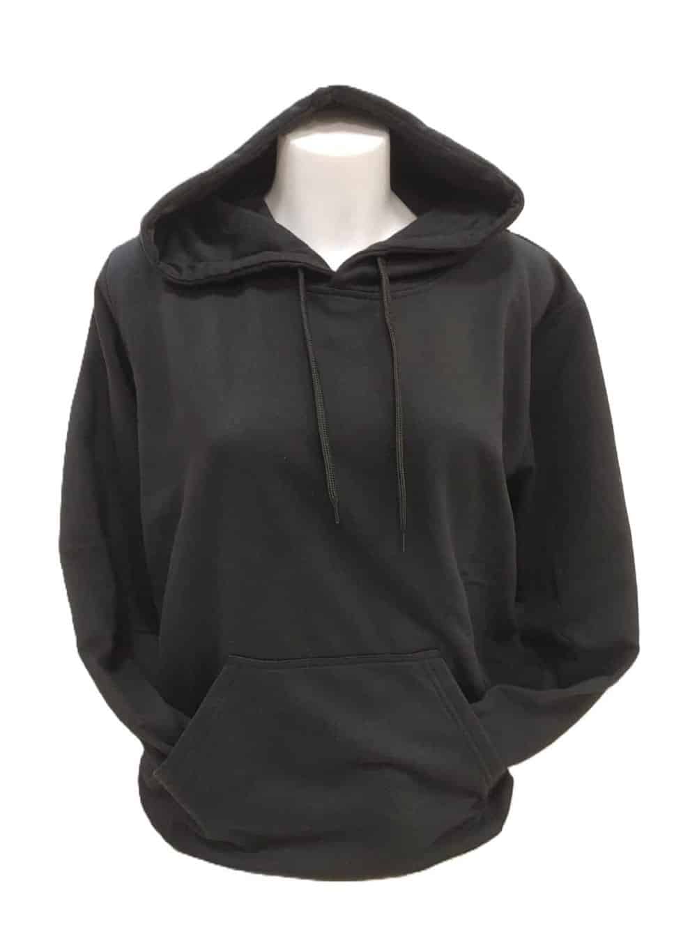 Bordados MITASI - Sudadera Negra con Capucha