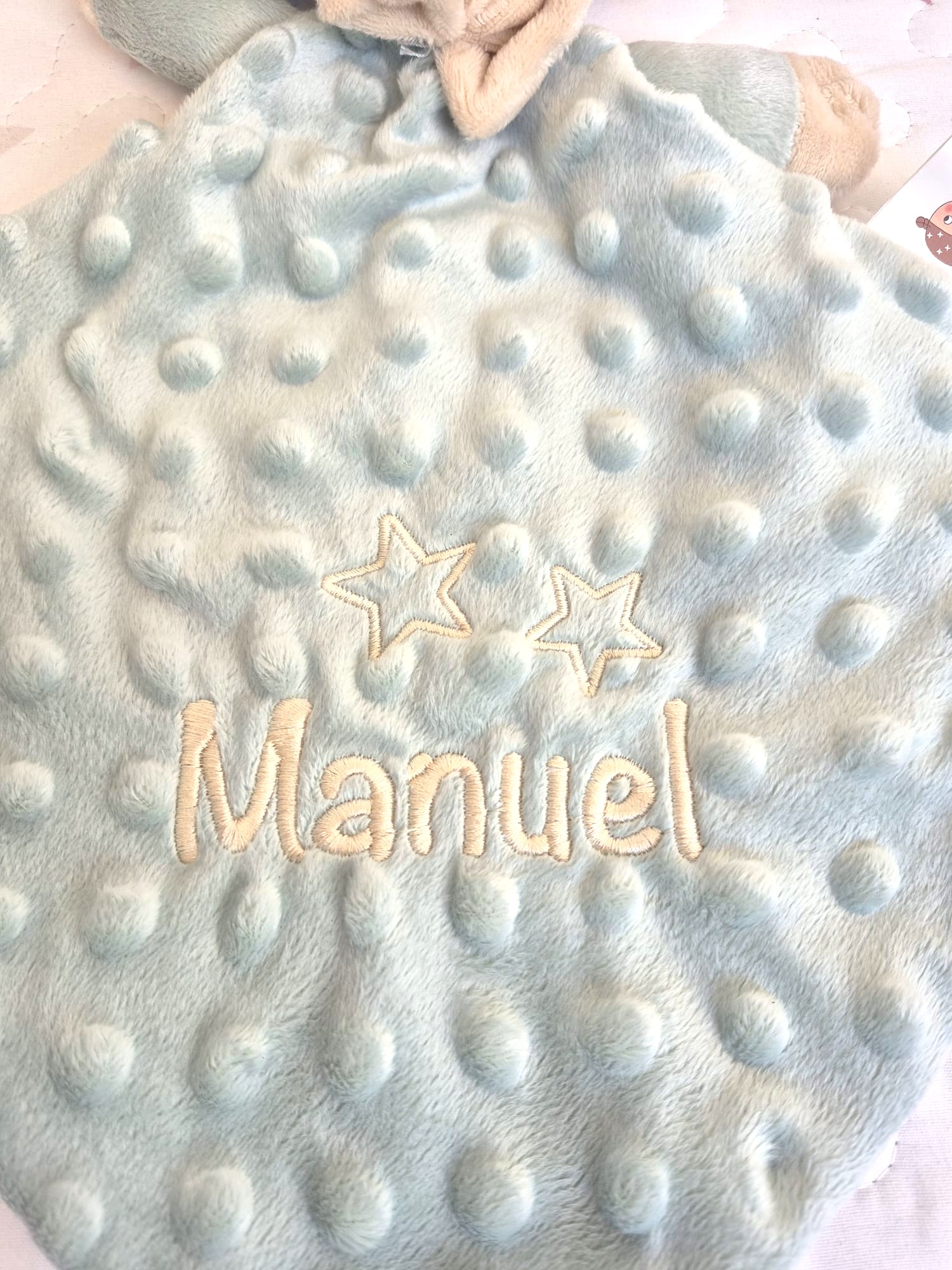 Dou-Dou Osito Verde con estrellitas - Imagen 2