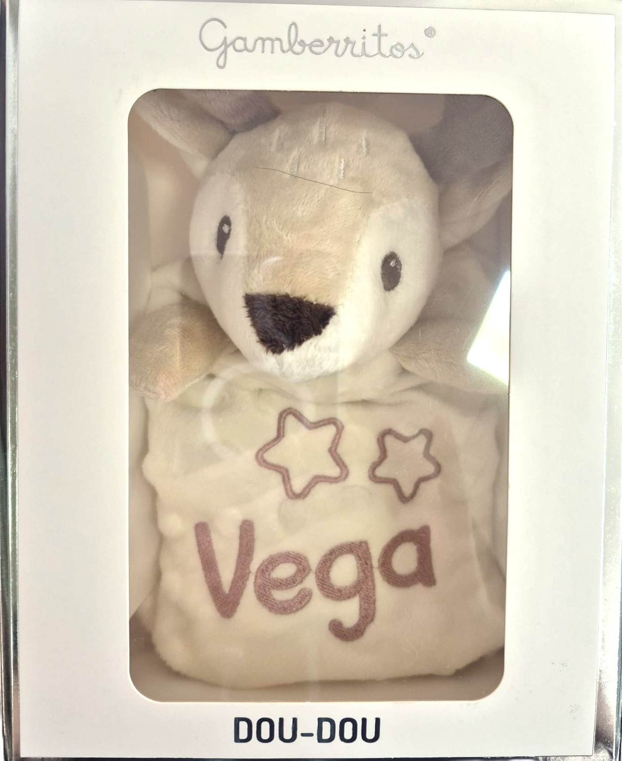 Dou-dou Reno beige con estrellitas - Imagen 3