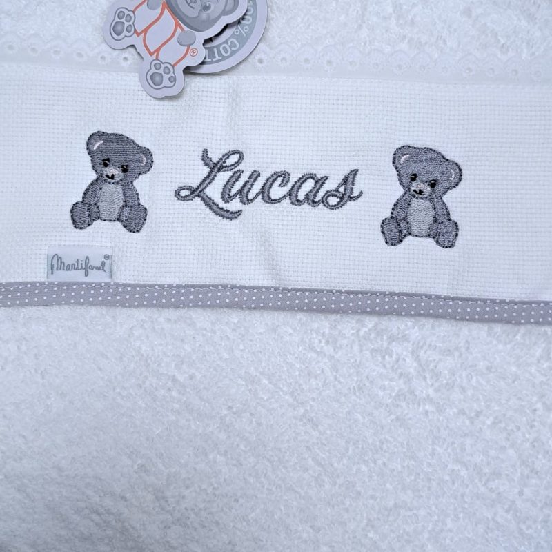 Toalla Bebé 1 metro Colección "Punto de Cruz" (TEST)