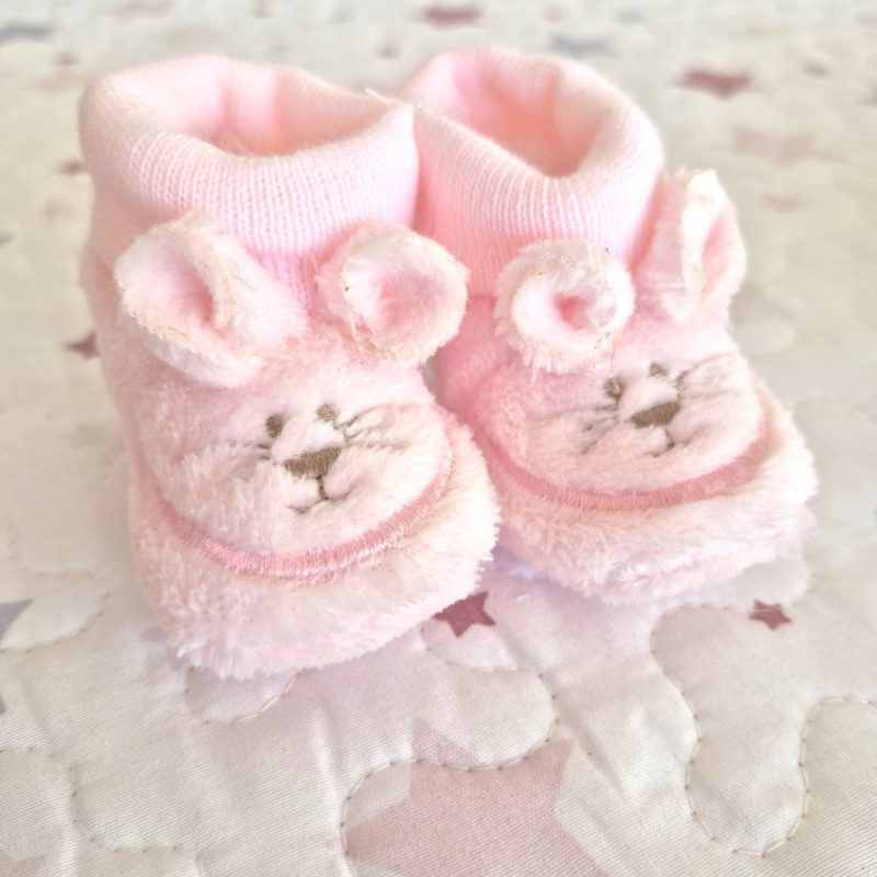 Patucos para bebé Rosa/Rosa