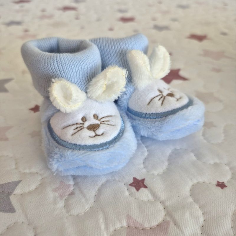 Patucos para bebé Azul