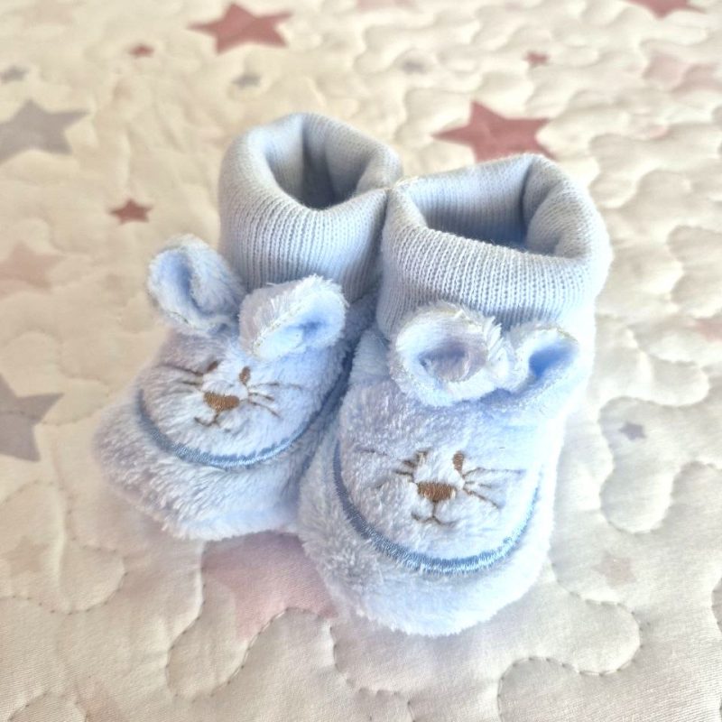 Patucos para bebé Azul/Azul