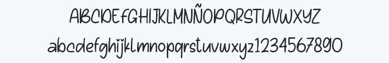 Bordados MITASI - Fuente Bouncy Candle