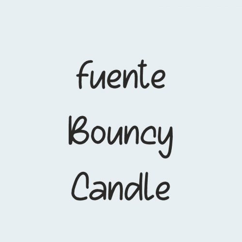Bordados MITASI - Fuente Bouncy Candle