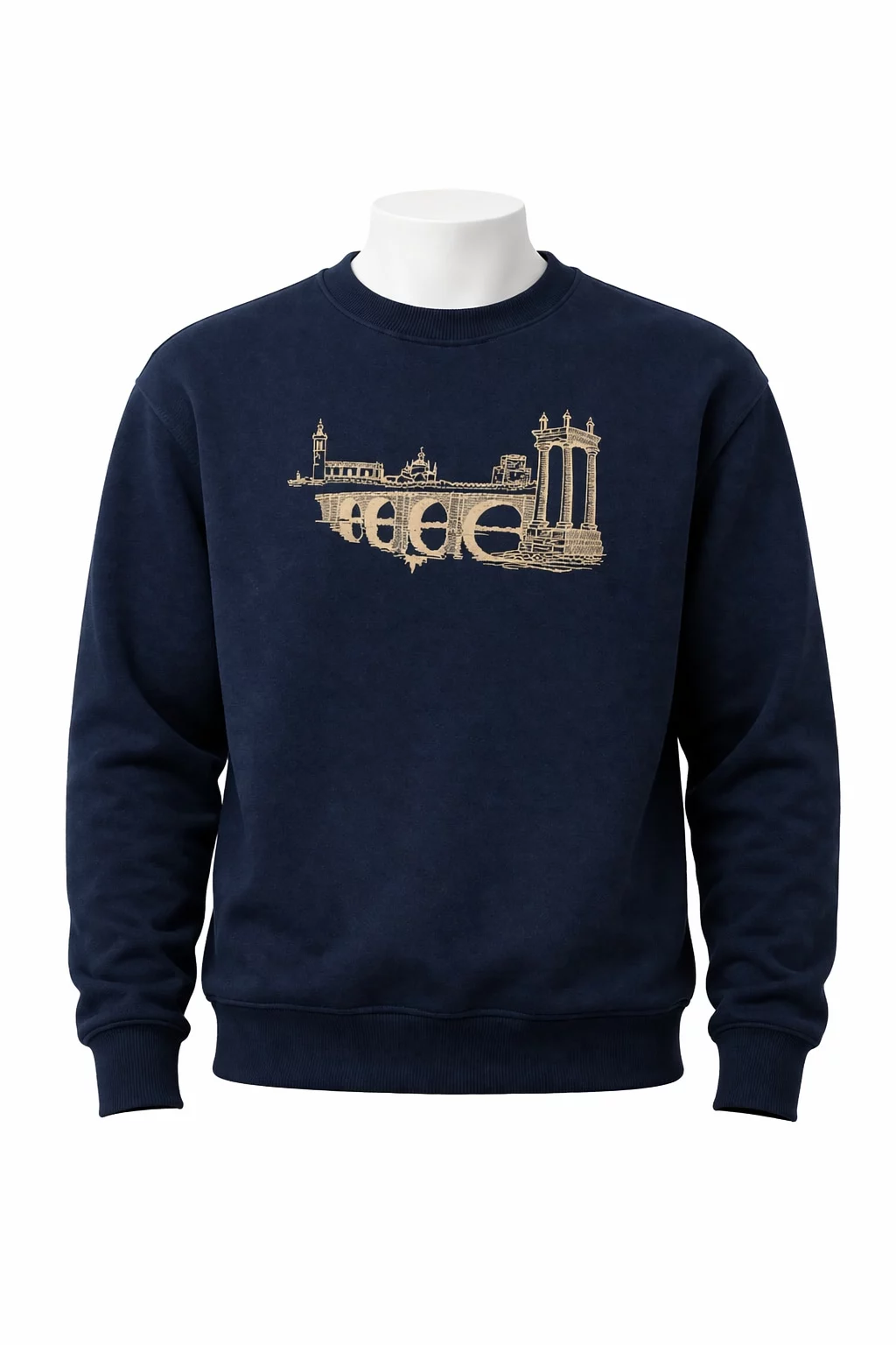 Sudadera-Azul-Marino-Sin-Capucha